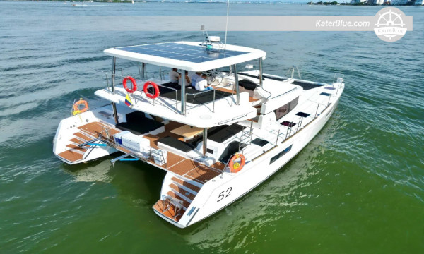 Escursione di 8 ore a Cholón Beach e Punta Barú – Noleggio privato della Lagoon 52 con partenza da Cartagena