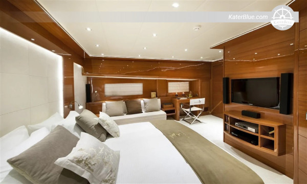 Yacht de luxe de 33,7 m certifié CE, construit en 2007 / rénové en 2017 – 5 cabines, jacuzzi, location ou usage privé