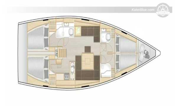 Hanse 458 2020 for Sale - 13.55m German Engineering Yacht, 4 Cabins, Greek Flag