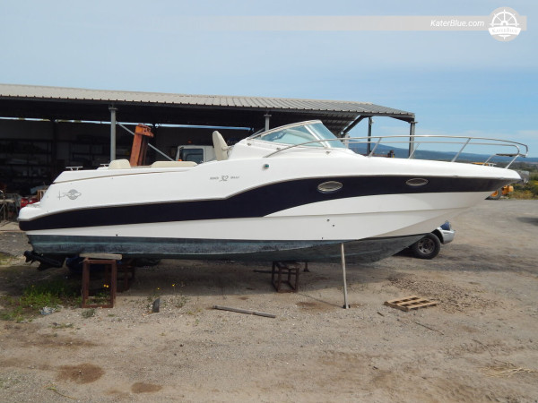 Rio 32 Blu Motor Yacht à vendre – Construction 2006 – 9,60 m, 1 cabine, TVA payée, Sardaigne, Italie