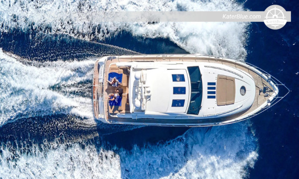 Princess V70 Motor Yacht til salg - 2007, 21,69m, 3+1 kahytter, renoveret 2021, Athen Grækenland