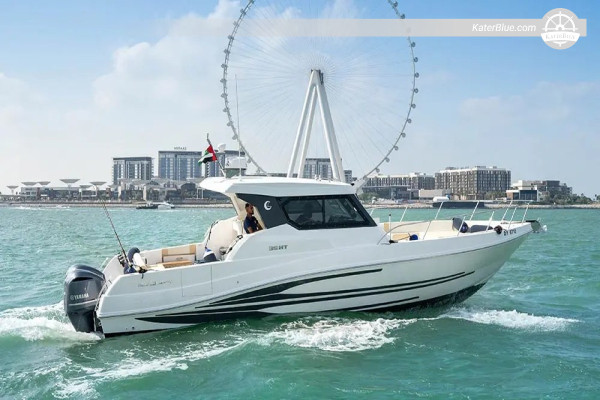 1-times privat yachtcharter fra Dubai Havn – Ain Dubai og JBR-ruten