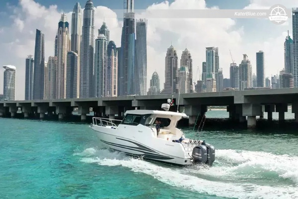 4-6 timers yachtcharter – Atlantis, Burj Al Arab og Dubai-kanalen