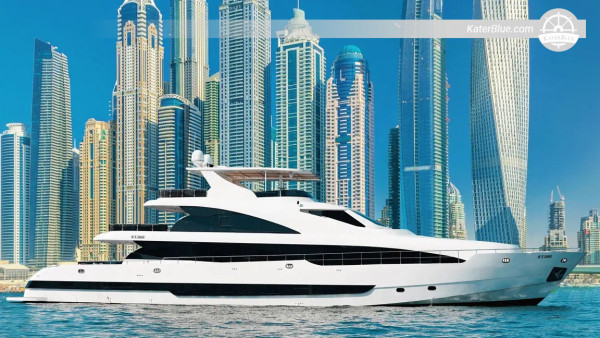 4hodinová luxusní plavba superjachtou z dubajského přístavu na palubě 140 stop dlouhé Majesty – Marina, Atlantis a Burj Al Arab