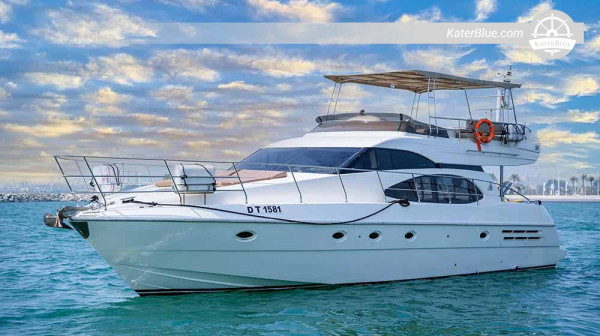 3-timers luksusyachtcharter fra Dubai Harbour til Atlantis og Burj Al Arab
