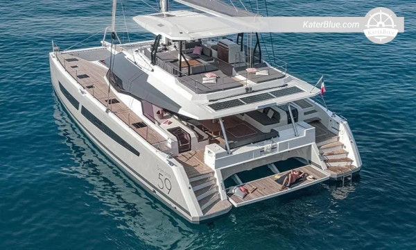 2022 Fountaine Pajot Samana 59 – Luxury 61.5ft Sailing Catamaran with 4 Cabins for Sale in Marmaris, Turkey