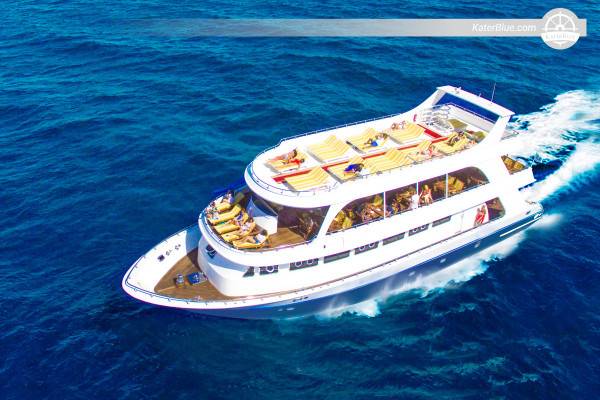 Escursione di 7 ore di snorkeling a bordo di uno yacht ELITE con partenza da Sharm El Sheikh, visitando Jackfish Alley, Ras Za'atar e White Island.