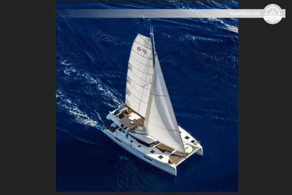 Charter di vela a scafo nudo di 7 giorni da Rodi: scopri le remote Halki, Karpathos, Kasos, Astypalaia, Nisyros e Symi su un catamarano Tanna 47