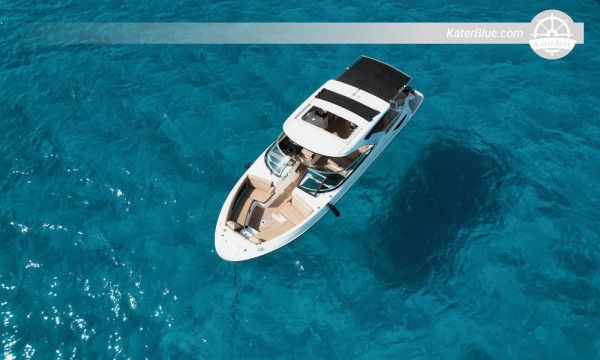 6-Hour Private Day Charter from Ayia Napa Harbour - SEA RAY 350 SLX - Sea Caves, Love Bridge, Cape Greco, Konnos Bay, Blue Lagoon, Green Bay - Skippered Cruise