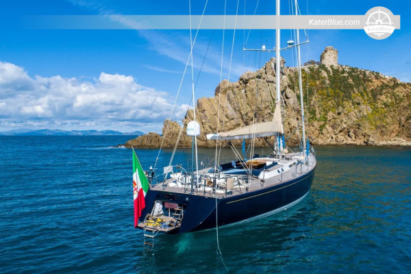 2002 Franchini Vela – 23,14m Bluewater Sail Sloop, 4 kabiny, DPH zaplacena, Punta Ala