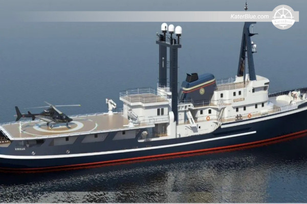 Schichau Unterweser 77.4m (1974) – Kapal Pesiar Ekspedisi – Athena, Yunani