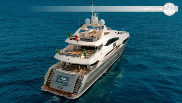 7-dages Abu Dhabi-ferie på Sunseeker 131 Tri-Deck Superyacht fra Dubai Marina