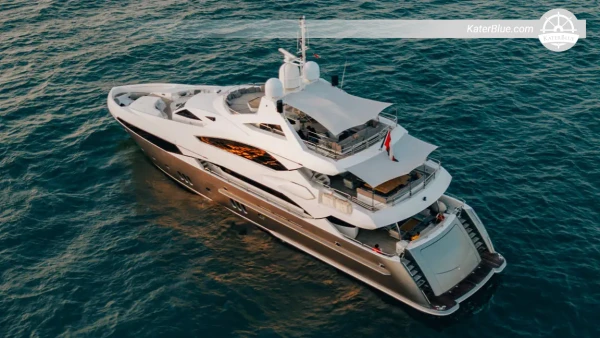 7-dages Abu Dhabi-ferie på Sunseeker 131 Tri-Deck Superyacht fra Dubai Marina