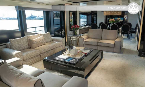 Peri Yachts 37 Ugentlig Charter – Dubai Skyline & Offshore Island Retreat