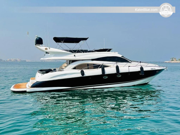7-дневный круиз по Джумейре и Дубайскому заливу на моторной яхте Sunseeker 56 из Дубай Марины.