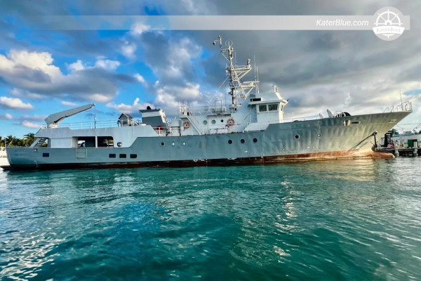 1997 Custom Niigata 144 “SHARKWATER” – 43.89m Explorer Yacht, 5 Cabins, Cancun, Mexico