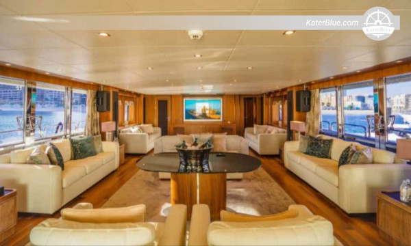 Ugentlig charter med skipper på Sunseeker 131 fod – Dubai Skyline & Offshore Islands Relaxation – Dubai Marina til Atlantis, Verdensøerne, Abu Dhabi-kysten, Sir Bani Yas, Yas Island & Dubai Offshore Islands