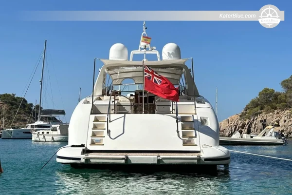 Продается моторная яхта Elegance 60 Flybridge 2007 года выпуска – 19,24 м, 3 каюты, высокопроизводительный круизный катер, Пальма-де-Майорка.