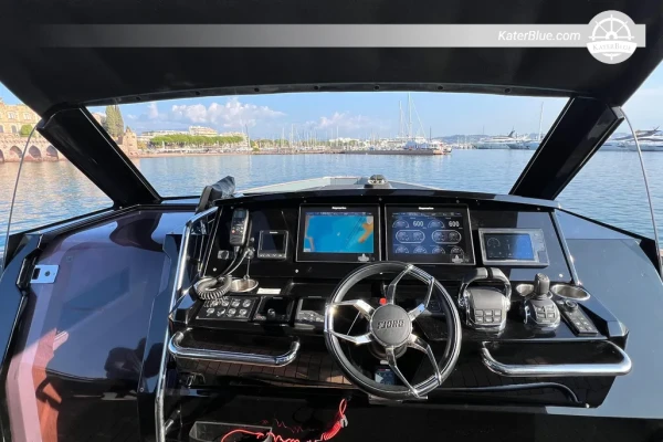 Prestige 460 2019 na prodej v Mandelieu-la-Napoule, Francie – 12,54 m Flybridge Cruiser, 2 kabiny, Volvo IPS
