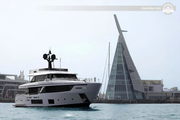 Custom Line 28m Luxus-Kreuzfahrt auf der nördlichen Blauen Route - 7-tägige Yachtkreuzfahrt mit Crew von Lusail nach Al Khor, Al Thakira, Fuwairit & Al Ruwais