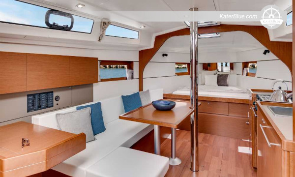 Location de voilier sans équipage à la semaine à Athènes – Beneteau Oceanis 38 (11,6 m, 2014-2015), 3 cabines, 6 personnes – Circuit prolongé dans les Cyclades via Paros, Mykonos, Syros, Kea et Sounion
