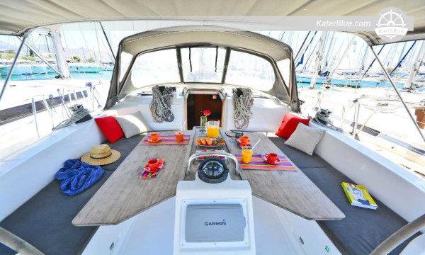 Location de voilier sans équipage à la semaine au départ de la marina de Lefkas – Route ionienne du Sud vers Céphalonie et Ithaque à bord du Bavaria Cruiser 46 (7 nuits)