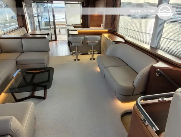 Princess Y72 (2024) Luxusyacht zu verkaufen – 22,80 m – Seakeeper 18 – 4 Kabinen – 95 Betriebsstunden – Sopot, Polen