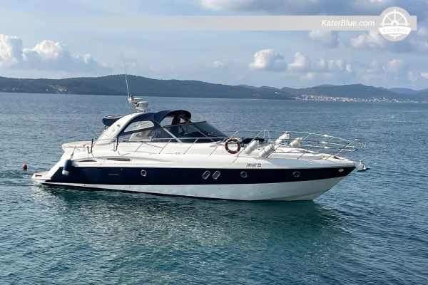 2005 Cranchi Mediterranee 47 en venta: crucero de alto rendimiento de 14,3 m, 2 cabinas, Volvo Penta D9 – Zadar, Croacia