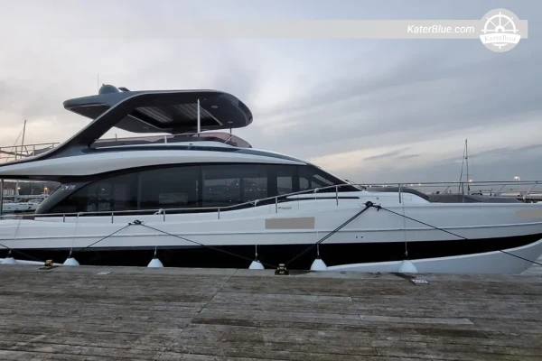 Princess Y72 (2024) Luxusyacht zu verkaufen – 22,80 m – Seakeeper 18 – 4 Kabinen – 95 Betriebsstunden – Sopot, Polen