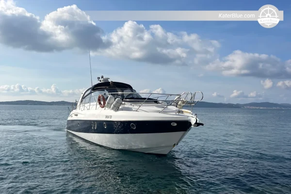 2005 Cranchi Mediterranee 47 en venta: crucero de alto rendimiento de 14,3 m, 2 cabinas, Volvo Penta D9 – Zadar, Croacia