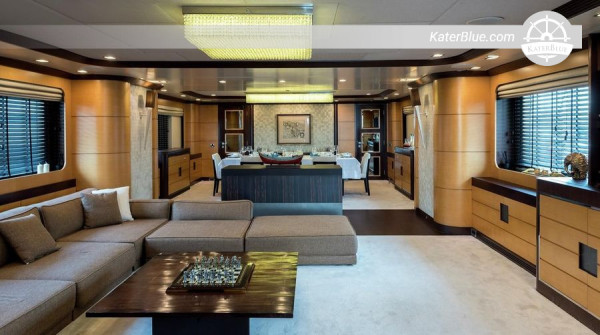 Luxusní motorová jachta Mengi Yay 40m 2010 (repasovaná 2024) na prodej – 6 apartmánů pro hosty, vlajka Malty – Katalánsko, Španělsko