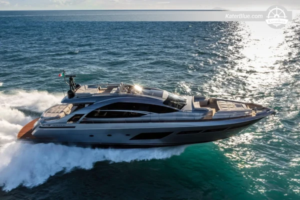 Pershing 8X 2023 te koop – 25,55 m lange, krachtige cruiser, 4 hutten, Fano, Italië