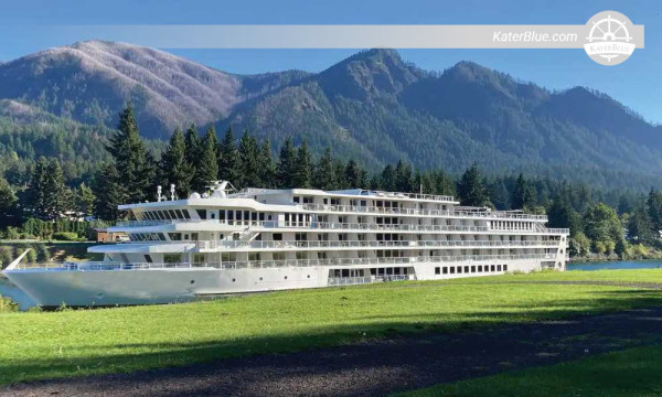 Croisière aller-retour de 7 jours / 6 nuits avec skipper dans les gorges du fleuve Columbia au départ de Portland (American Riverboat 2019, jusqu'à 180 passagers)