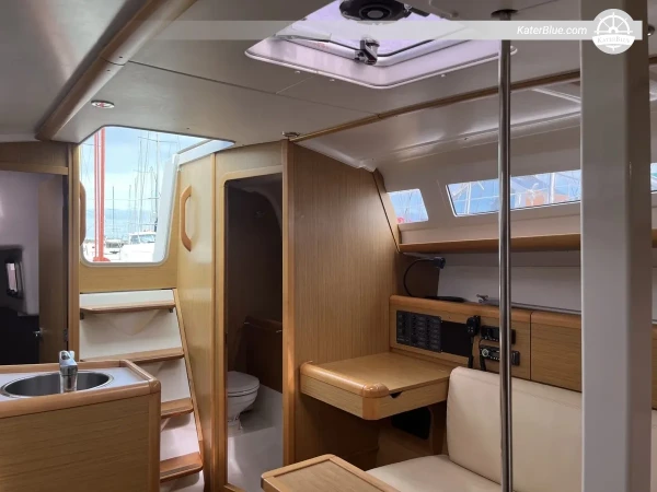 Weekly Bareboat Sailing Charter from Saint-Malo to Chausey, Jersey, Guernsey, Herm, Sark and Alderney - 2 Cabin Keel Sailboat for 6 Guests