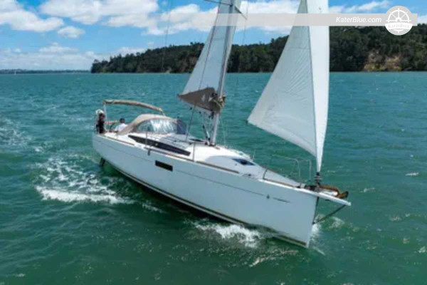Weekly Bareboat Sailing Charter from Saint-Malo to Chausey, Jersey, Guernsey, Herm, Sark and Alderney - 2 Cabin Keel Sailboat for 6 Guests