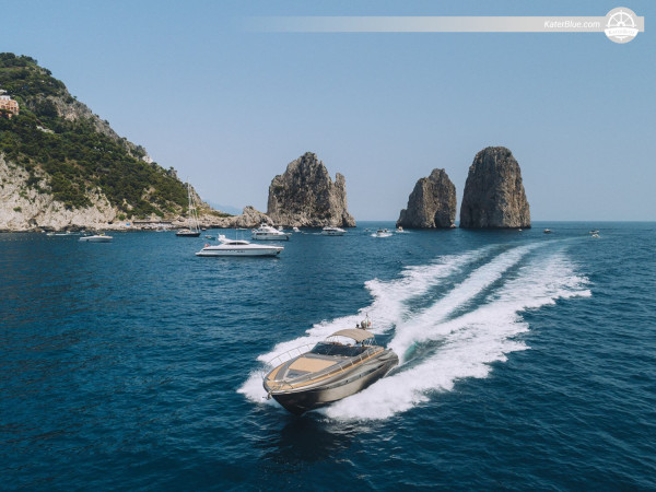 Amalfi Luxury Day Charter to Ischia and Procida with Private 21m Flybridge Yacht for 12 Guests