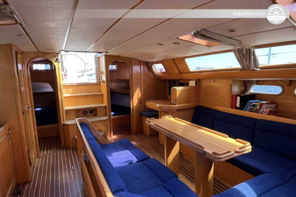 45ft 4-Cabin Weekly Bareboat Charter from Saint-Malo to Chausey, Jersey, Sark, Guernsey and Herm