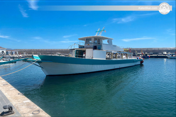 1966 Local Built 20.26m Passenger Motor Boat for Sale in Mallorca with 90 Passenger Capacity