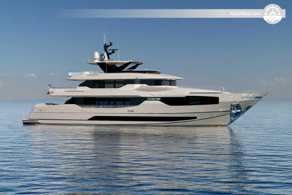 43.8m Orion One New-Build Steel Yacht for Sale in Altınova, Turkey