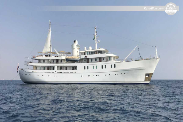 17-Day Fully Crewed 70m Luxury Yacht Charter from Brest to Brittany, Santander, Porto, Gibraltar, Barcelona, Corsica and Portofino