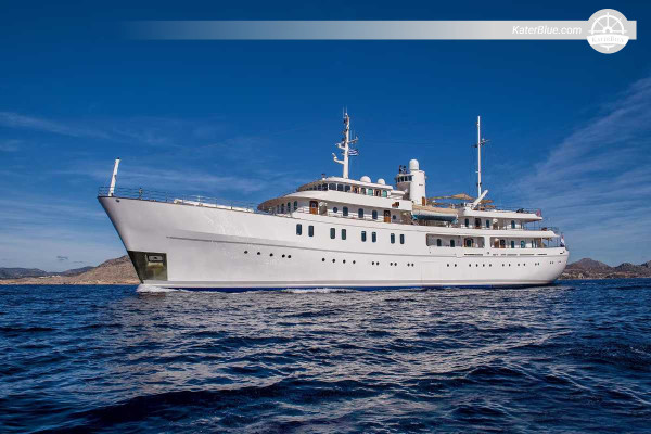 18-Day 70m Luxury Superyacht Charter from Brest via Brittany, Portugal, Gibraltar, Mallorca, Corsica and Toulon