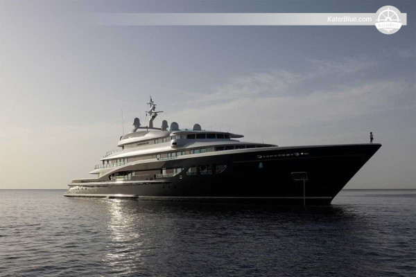17-Day Fully Crewed 97m Lurssen Yacht Charter from Brest to Brittany, Iberia, Corsica and Portofino