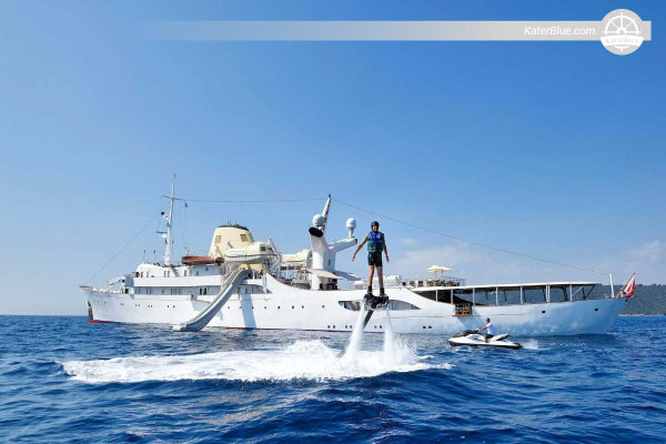 17-Day Brest Private Superyacht Cruise via Brittany, Normandy, Santander, Porto, Gibraltar, Cartagena, Barcelona, Calvi and Portofino for 34 Guests