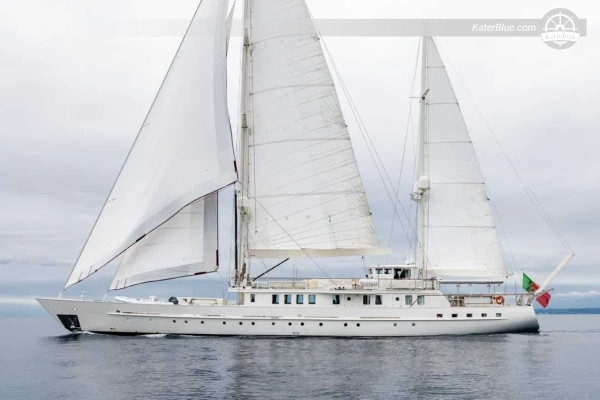 43.62m Steel Bluewater Sailing Yacht for Sale in Genova, Italy