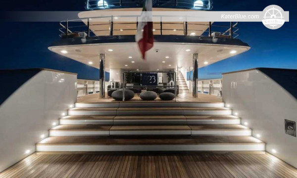 47m Amtec Long-Range Steel Motor Yacht for Sale in Fiumicino, Italy