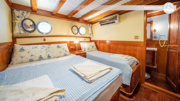 7 Nights Weekly Skippered 37m Gulet Charter from Bodrum to Kos, Nisyros, Tilos, Symi, Rhodes and return via Datça or Knidos for up to 10 Guests