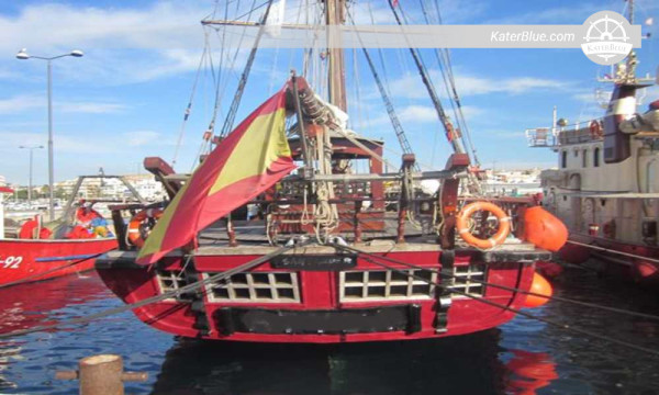 31m Wooden Gulet 1984 for Sale – Barcelona, Spain