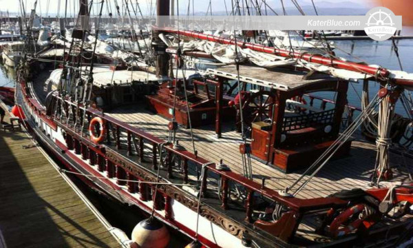 31m Wooden Gulet 1984 for Sale – Barcelona, Spain