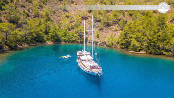 7 Nights Gulet Charter Bodrum Gulf of Gökova Route 16 Guests Fully Crewed