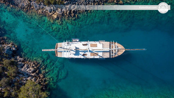7 Nights Weekly Skippered 37m Gulet Charter from Bodrum to Kos, Leros, Lipsi, Patmos, Kalymnos and Pserimos for up to 10 Guests